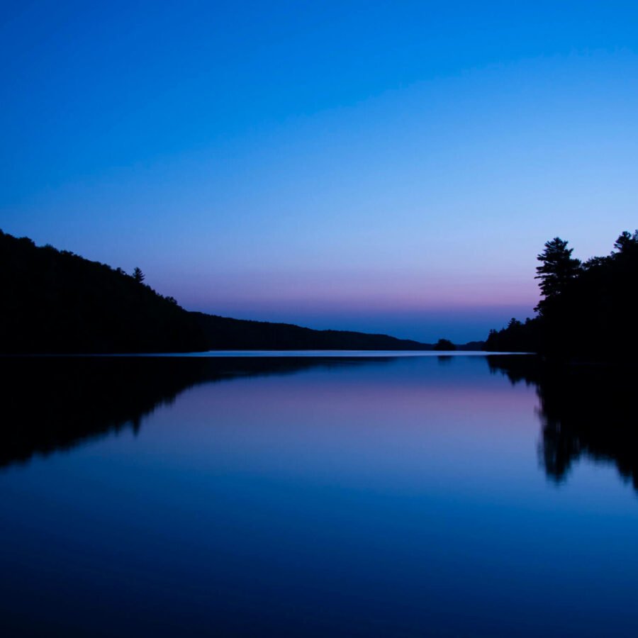 Canoe Lake Blue Hour